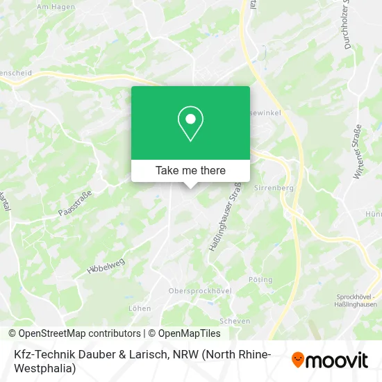 Kfz-Technik Dauber & Larisch map