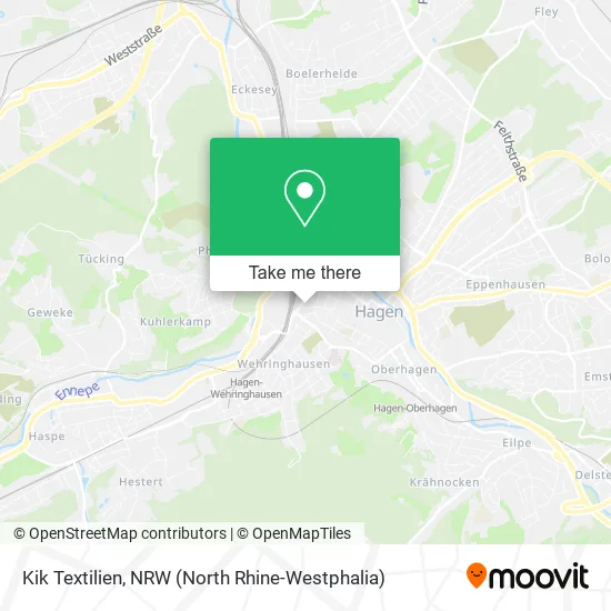 Карта Kik Textilien