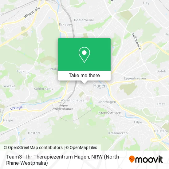 Карта Team3 - Ihr Therapiezentrum Hagen
