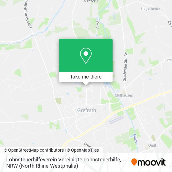 Lohnsteuerhilfeverein Vereinigte Lohnsteuerhilfe map