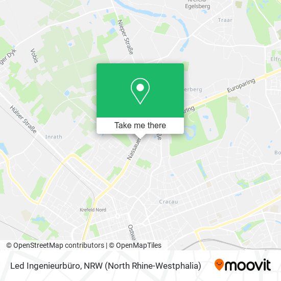 Led Ingenieurbüro map