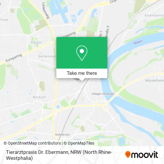 Tierarztpraxis Dr. Ebermann map