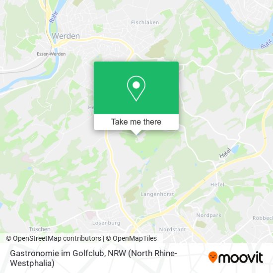 Gastronomie im Golfclub map
