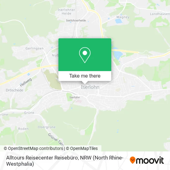 Alltours Reisecenter Reisebüro map