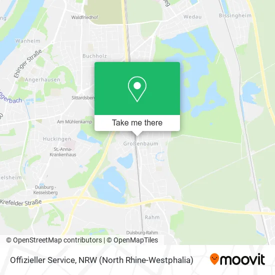 Карта Offizieller Service