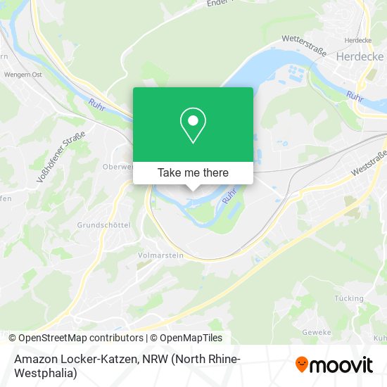 Amazon Locker-Katzen map