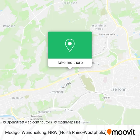 Карта Medigel Wundheilung