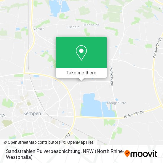 Sandstrahlen Pulverbeschichtung map