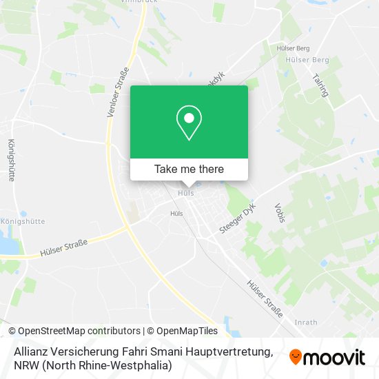 Allianz Versicherung Fahri Smani Hauptvertretung map