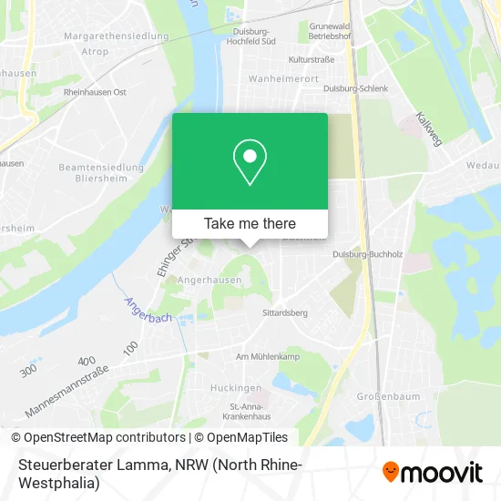 Карта Steuerberater Lamma