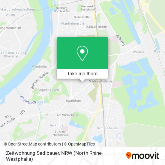 Zeitwohnung Sedlbauer map