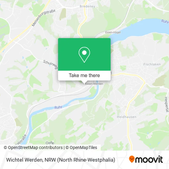 Wichtel Werden map