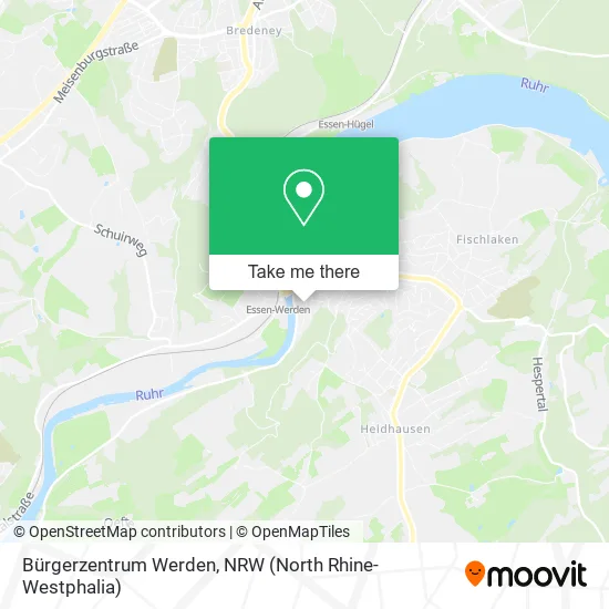 Карта Bürgerzentrum Werden