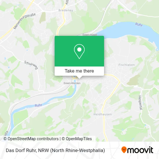 Das Dorf Ruhr map