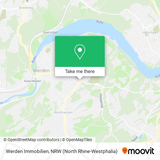 Werden Immobilien map