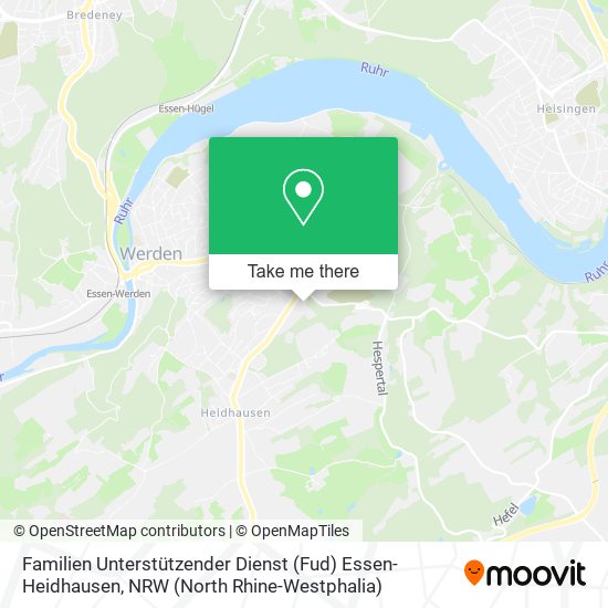 Familien Unterstützender Dienst (Fud) Essen-Heidhausen map