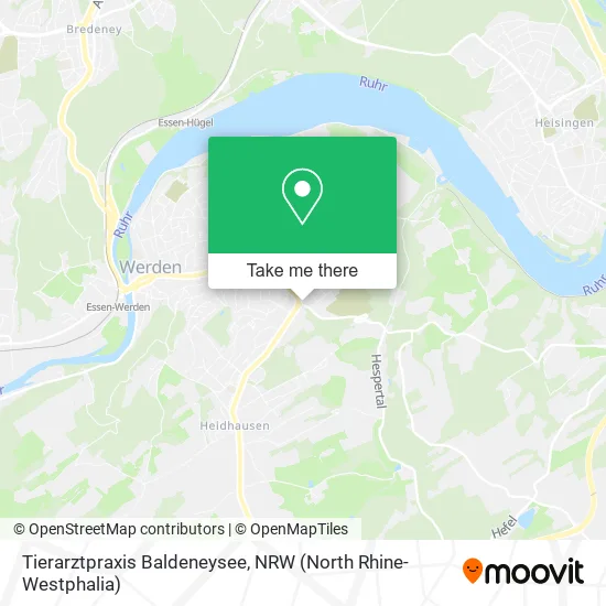 Карта Tierarztpraxis Baldeneysee