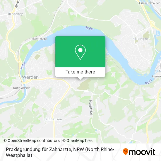 Карта Praxisgründung für Zahnärzte