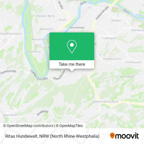 Карта Ritas Hundewelt