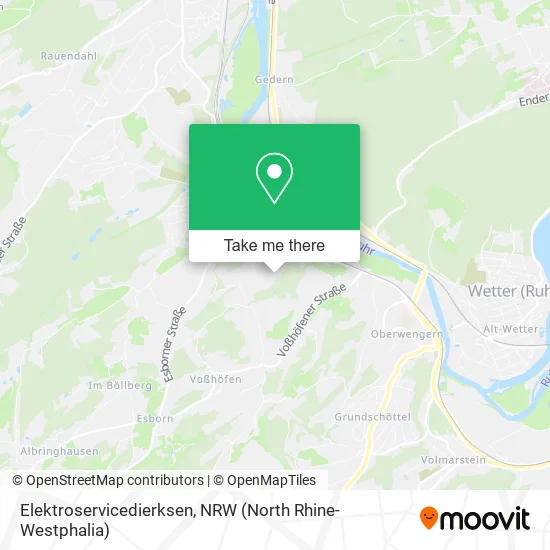 Карта Elektroservicedierksen