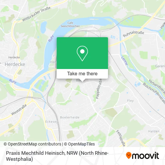 Карта Praxis Mechthild Heinisch