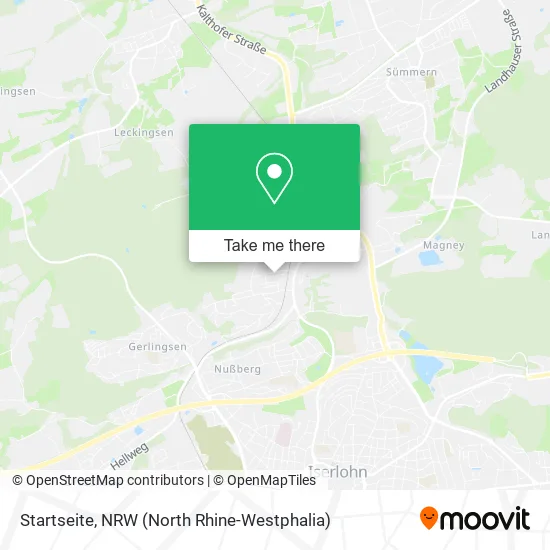 Карта Startseite