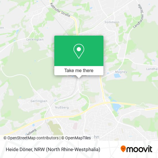 Карта Heide Döner