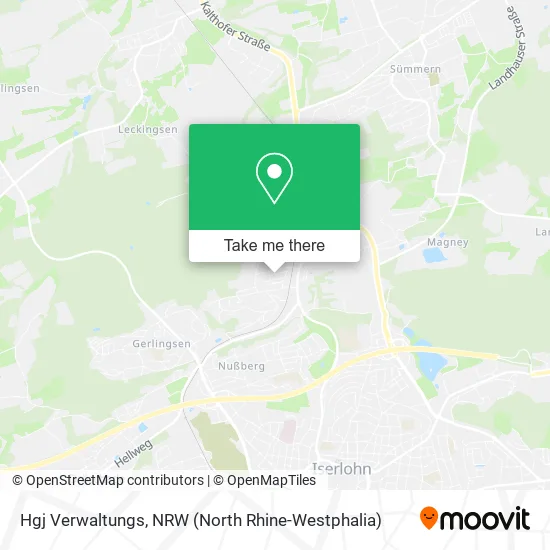 Карта Hgj Verwaltungs