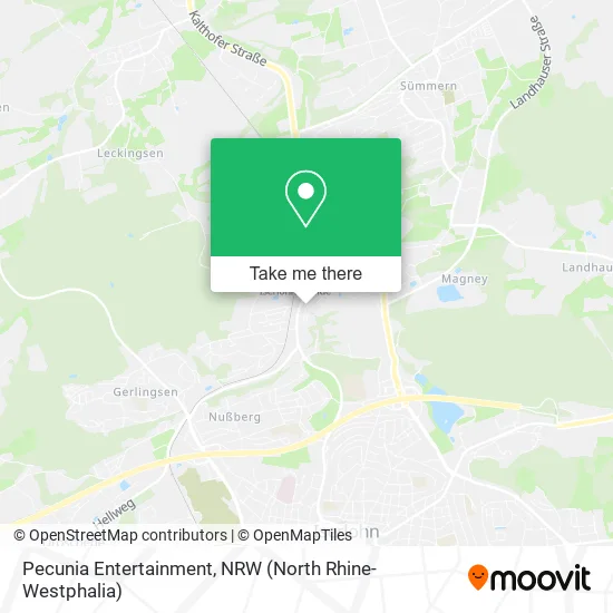 Карта Pecunia Entertainment