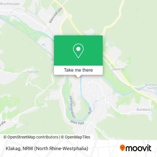 Карта Klakag