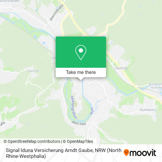 Карта Signal Iduna Versicherung Arndt Gaube