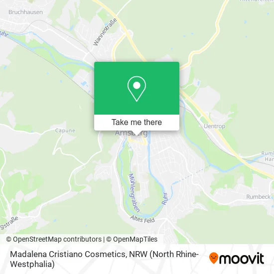 Карта Madalena Cristiano Cosmetics