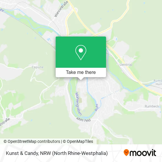 Карта Kunst & Candy