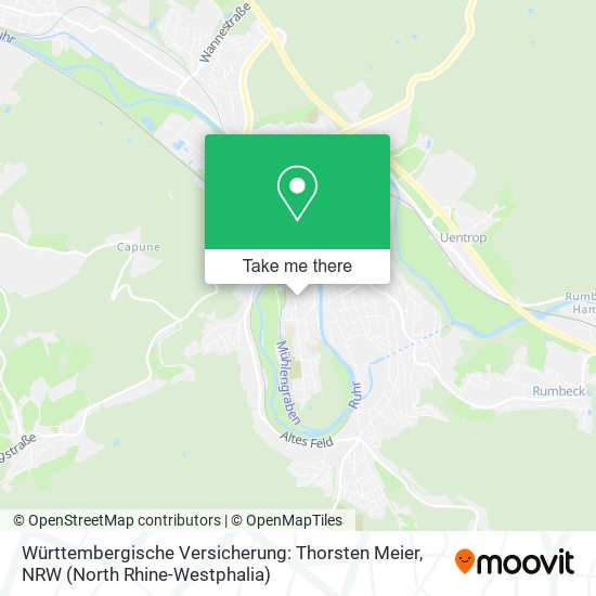Württembergische Versicherung: Thorsten Meier map
