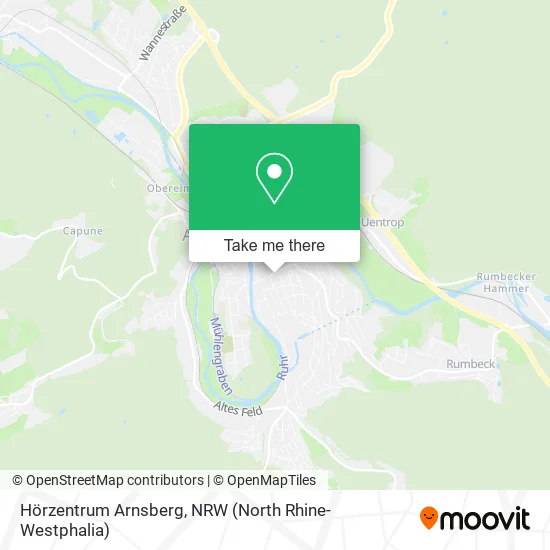 Карта Hörzentrum Arnsberg