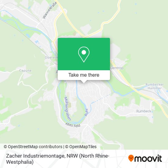 Zacher Industriemontage map