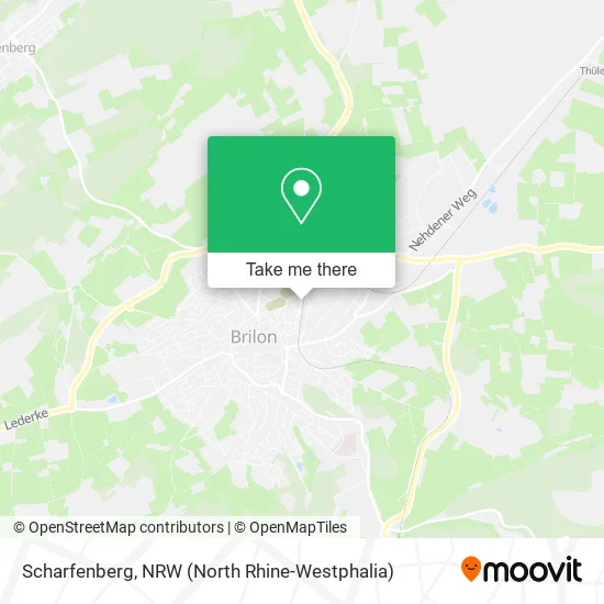 Карта Scharfenberg