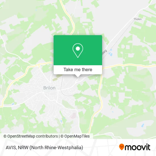 Карта AVIS
