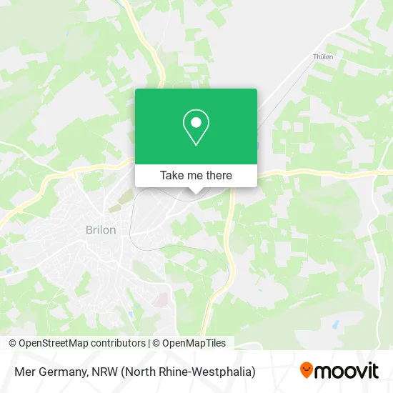 Карта Mer Germany