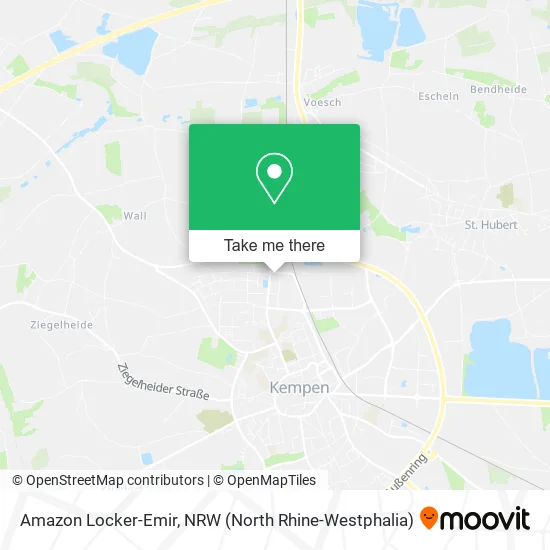 Карта Amazon Locker-Emir