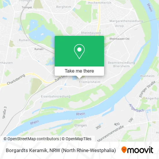 Borgardts Keramik map