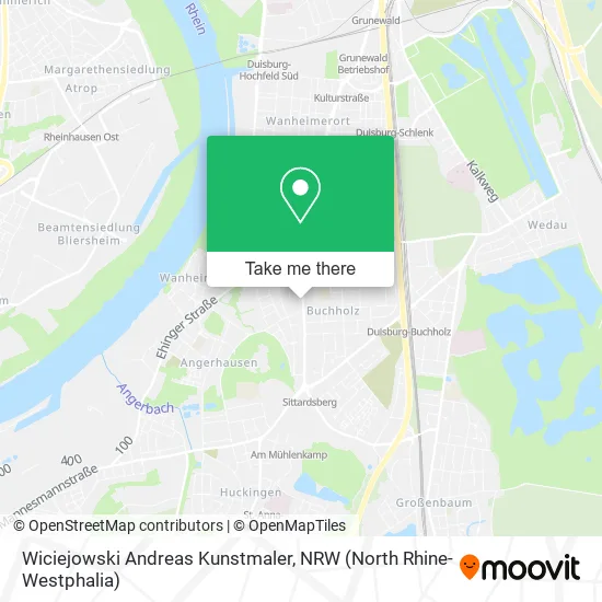 Карта Wiciejowski Andreas Kunstmaler