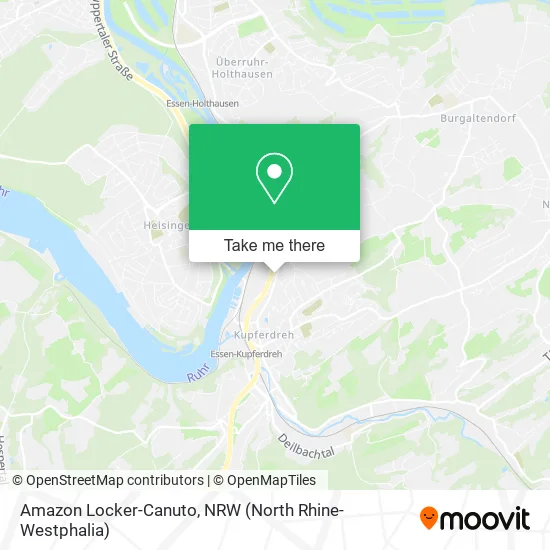 Карта Amazon Locker-Canuto