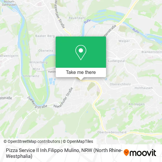 Карта Pizza Service Il Inh.Filippo Mulino