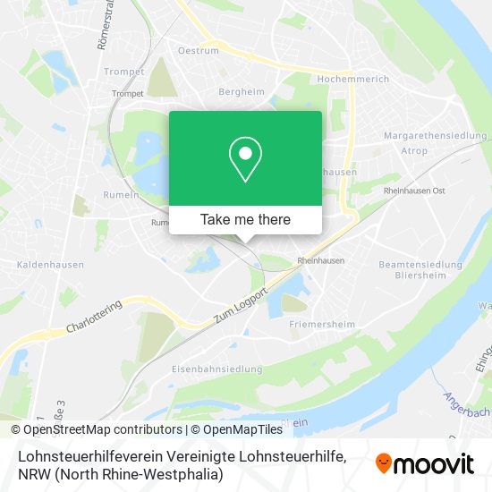 Lohnsteuerhilfeverein Vereinigte Lohnsteuerhilfe map