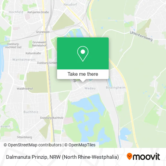 Карта Dalmanuta Prinzip