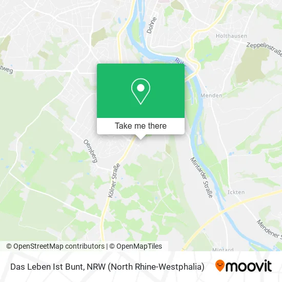 Карта Das Leben Ist Bunt