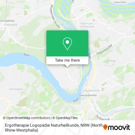 Карта Ergotherapie Logopädie Naturheilkunde