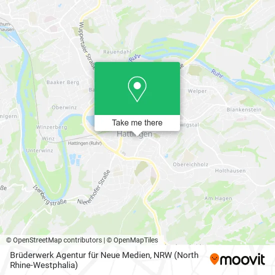 Карта Brüderwerk Agentur für Neue Medien