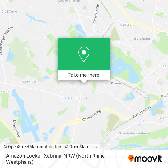 Карта Amazon Locker-Xabrina